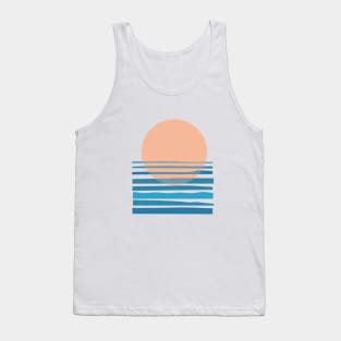 sunset landscape Tank Top